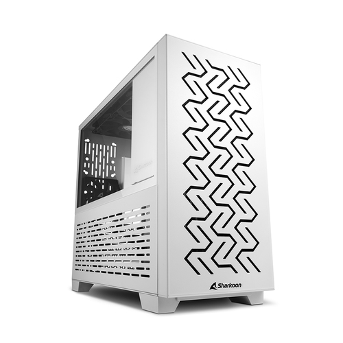 SHARKOON CASE MICRO-ATX 2XUSB 3.0, VETRO TEMPERATO, 1X80MM FAN REAR, 2X120MM FAN SUPERIOR, 1X120MM F MS-Z1000 WHITE