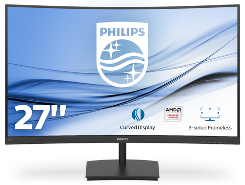 Philips 27 CURVO 1920X1080 3000 1 VGA/HDMI MULTIMED 271E1SCA/00