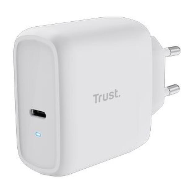 TRUST MAXO 65W USB-C CHARGER WHT 25139