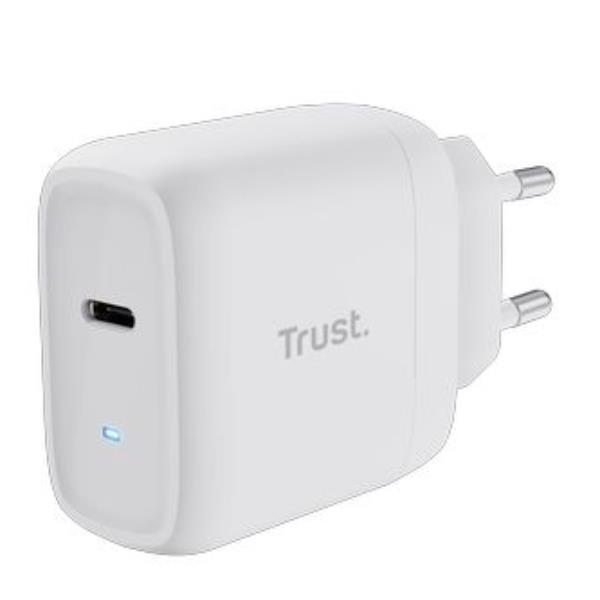 TRUST MAXO 45W USB-C CHARGER WHT 25138