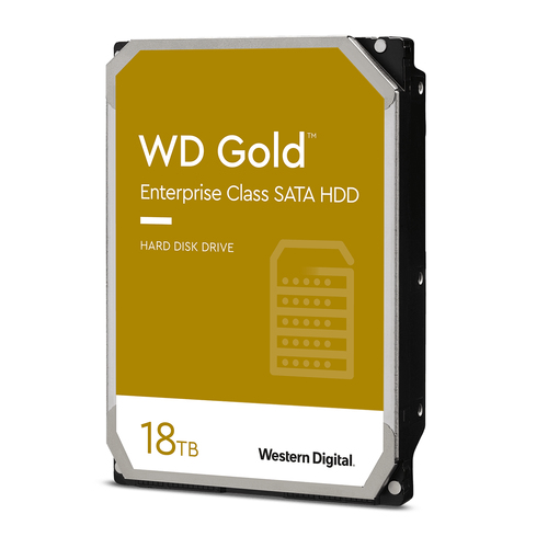 WESTERN DIGITAL HDD GOLD 18TB 3,5 SATA 7,2K CACHE 256MB WD181KRYZ