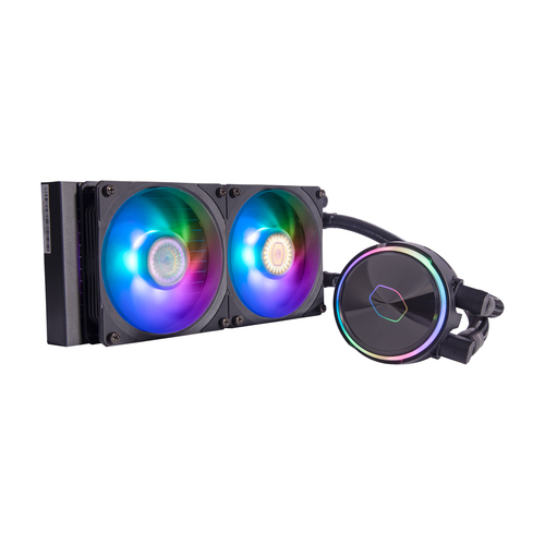 COOLER MASTER DISSIPATORE A LIQUIDO MASTERLIQUID PL240 FLUX ADDRESSABLE GEN 2 RGB COOLER DISSIPATORE MLY-D24M-A23PZ-R1