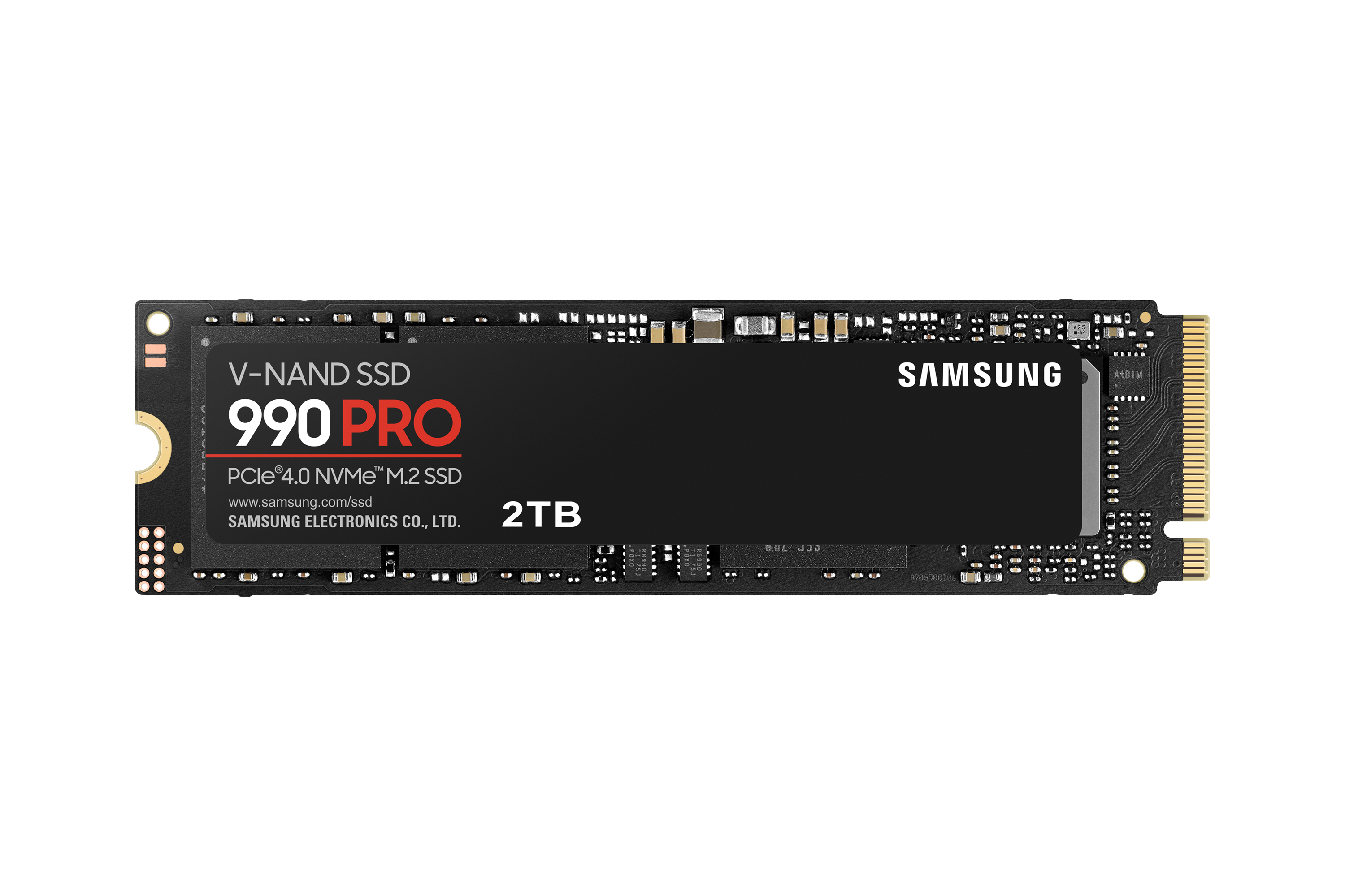 SAMSUNG SSD INTERNO 990 PRO 2TB M.2 PCI-E R/W 7400/6900 GEN 4X4 MZ-V9P2T0BW