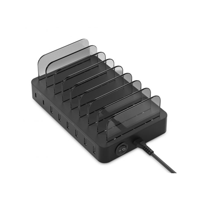 CONCEPTRONIC 8-PORT 75W USB PD CHARGING STATION OZUL02B