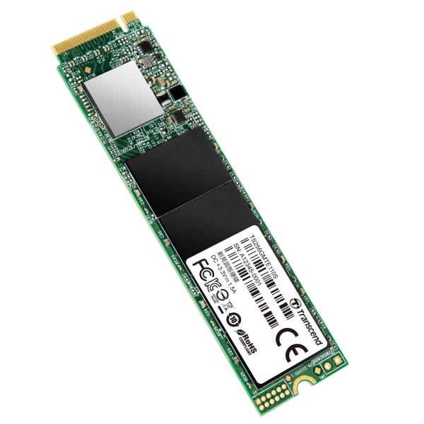 TRANSCEND 256GB M2 2280 PCIE GEN3X4 3D TLC TS256GMTE110S