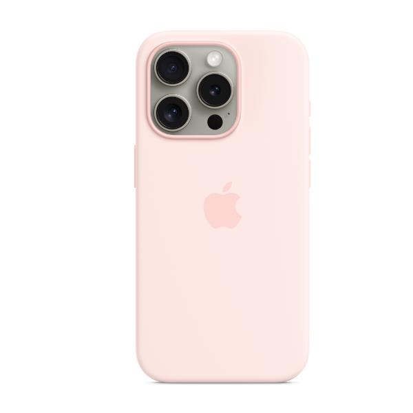 APPLE IPHONE 15 PRO SI CASE LIGHT PINK MT1F3ZM/A