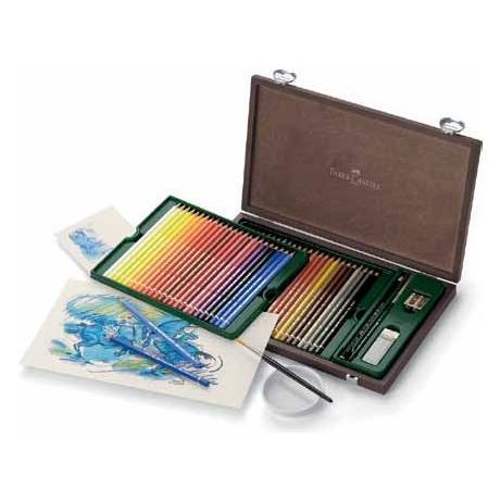 FABER CASTELL VALIGETTA LEGNO 48 MATITE ACQ+ACC 117506