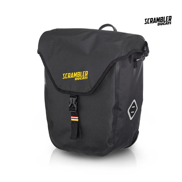 DUCATI BORSA LATERALE SCRAMBLER PER BIK DUC-LBAG-EBK