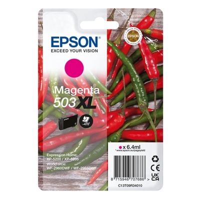 EPSON CARTUCCE PEPERONCINO MAGENTA 503XL C13T09R34010