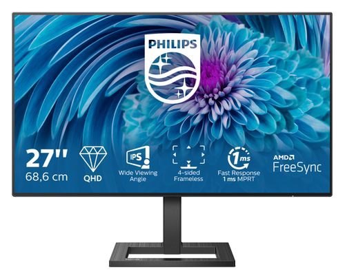 Philips 27 GAMING MONITOR IPS QHD FREESYNC, 75HZ, 1MS 275E2FAE/00