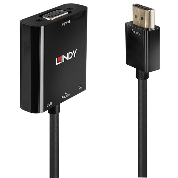 LINDY CONVERTER MICRO HDMI A VGA  AUD 38285