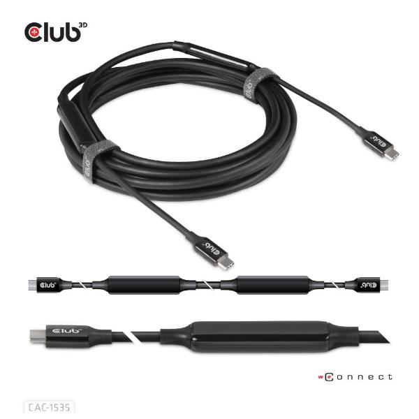 CLUB3D USB-C 3.2 GEN2 M/M 5M 10GBPS CAC-1535