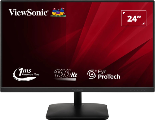 VIEWSONIC MONITOR 23,8 LED IPS 16:9 FHD, VGA/DP/HDMI, USB, MULTIMEDIALE VA2408-MHDB