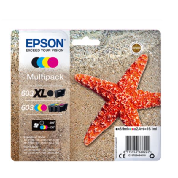 EPSON MULTIPACK 4 COLORI STELLA MARINA C13T03A64020