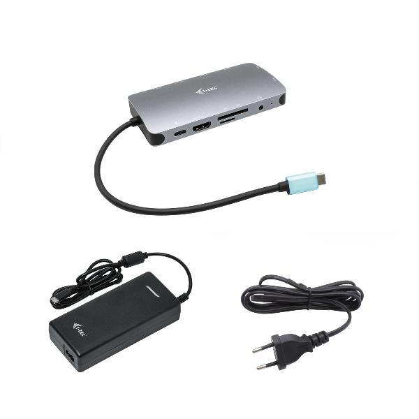 I-TEC USB-C HDMI+VGA+LAN+PD100W+CHARG112W C31NANOVGA112W
