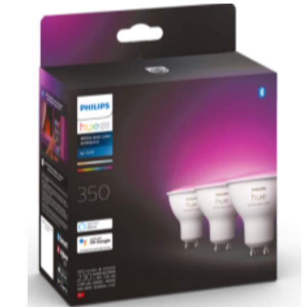 Image of PHILIPS HUE WHITE AND COLOR AMBIANCE 3 X 929001953115063