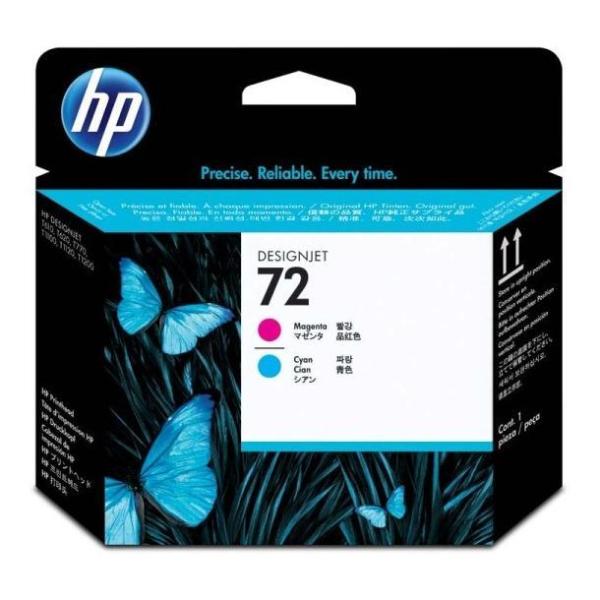 HP TESTINA 72 MAGENTA/CIANO C9383A