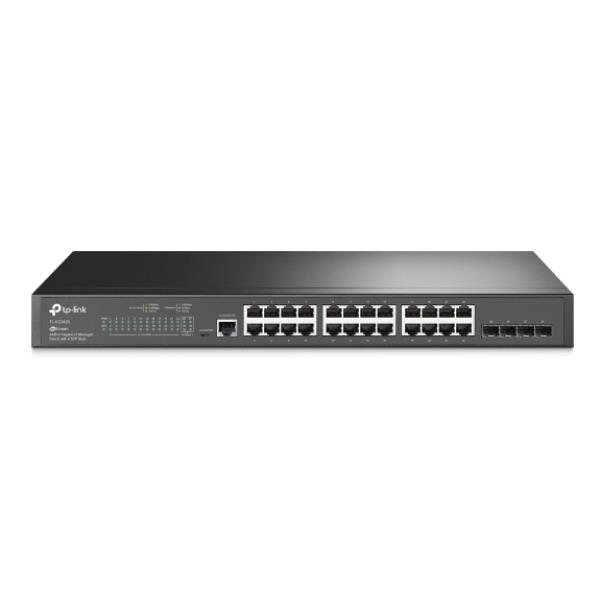 Tp-link 24-PORT GIGABIT L2+ MANAGED SWITCH WITH 4 SFP SLOT TL-SG3428