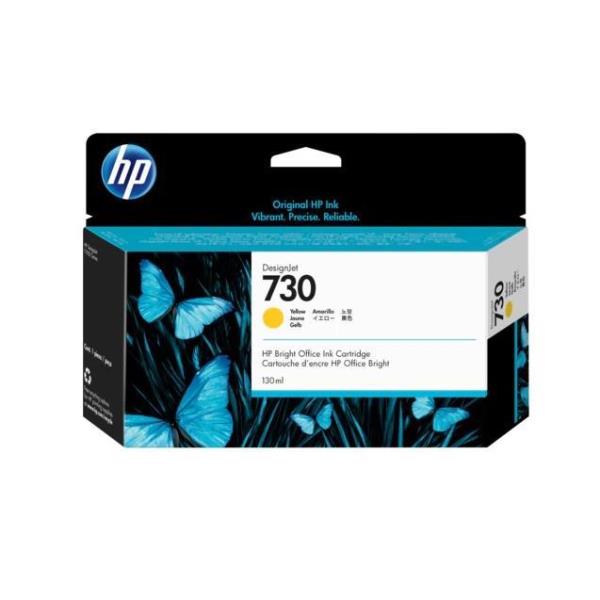 HP 730 130-ML YELLOW INK CARTRIDGE P2V64A