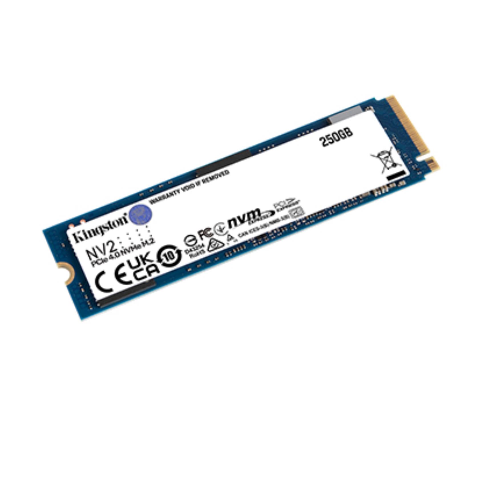 KINGSTON 250G NV2 M.2 2280 NVME SSD SNV2S/250G