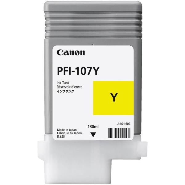 CANON SERBATOIO GIALLO PFI-107Y 6708B001AA