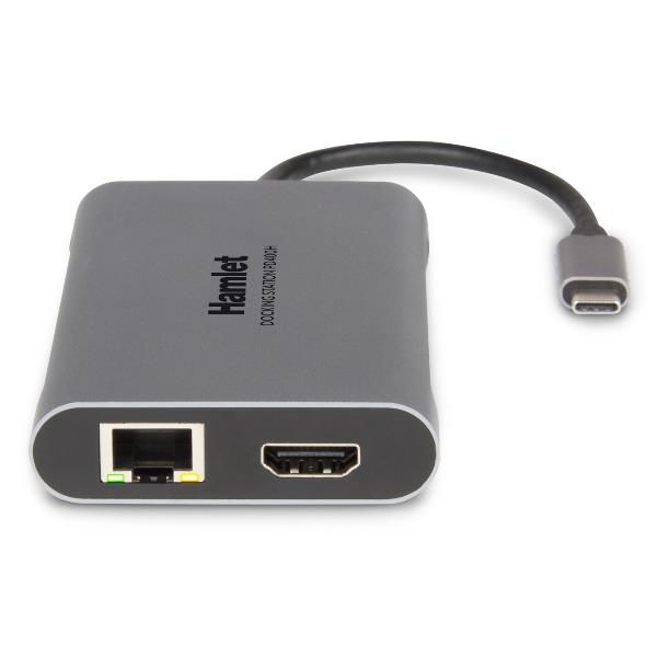 HAMLET DOCKING STATION USB-C PD400H 85W HDKC-PD400H