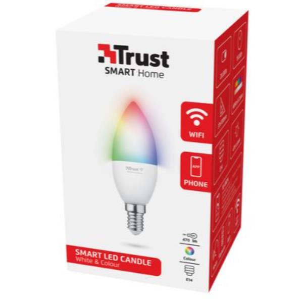 TRUST E14 LED RGBCW CANDLE WI-FI 71280