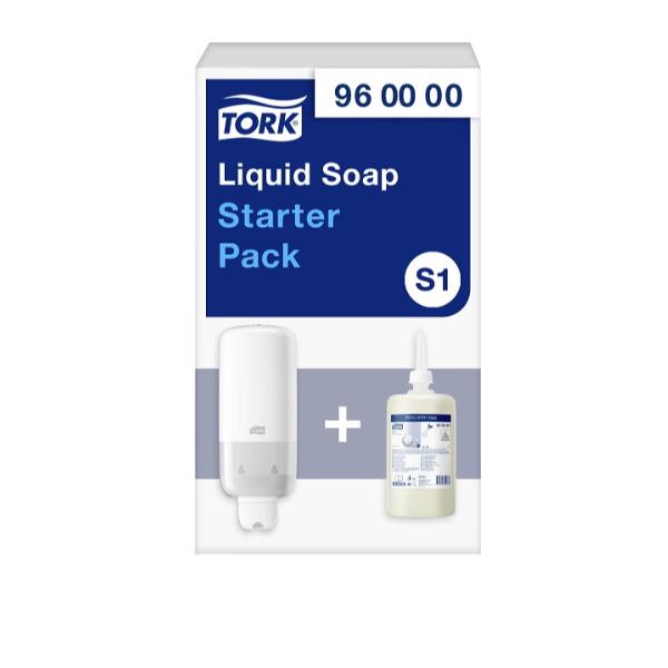 TORK DISPENSER SAP LIQ/SPRAY STARTERPACK 960000