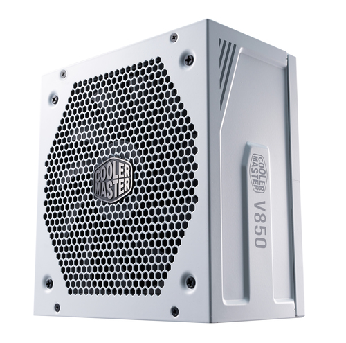 COOLER MASTER ALIMENTATORE V850 V2, 850W 80 PLUS GOLD, 135MM FAN ACTIVE, PFC PSU, FULL MODULARE, BIANCO MPY-850V-AGBAG-EU