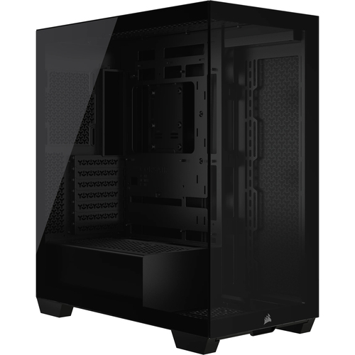 CORSAIR CASE 3500X TEMPERED GLASS MID-TOWER, BLACK CC-9011276-WW