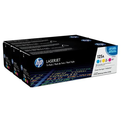 HP 125A CYM TRI-PACK LASERJET TONE CF373AM