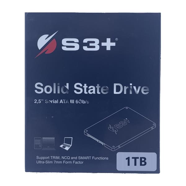 S3 PLUS S3+ SSD INTERNO 2 5 SATA 3 S3SSDC1T0