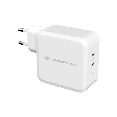 CONCEPTRONIC 2-PORT 100W GAN USB PD CHARGER ALTHEA08W