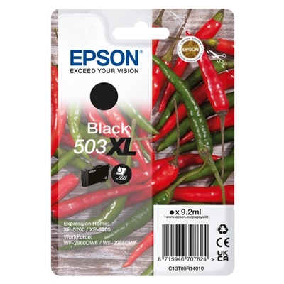 EPSON CARTUCCE PEPERONCINO BLACK 503XL C13T09R14010