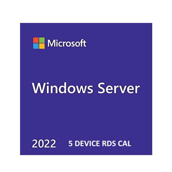 LENOVO WINSVR 2022 RMTDSK SVCS CAL(5 DEV) 7S050085WW