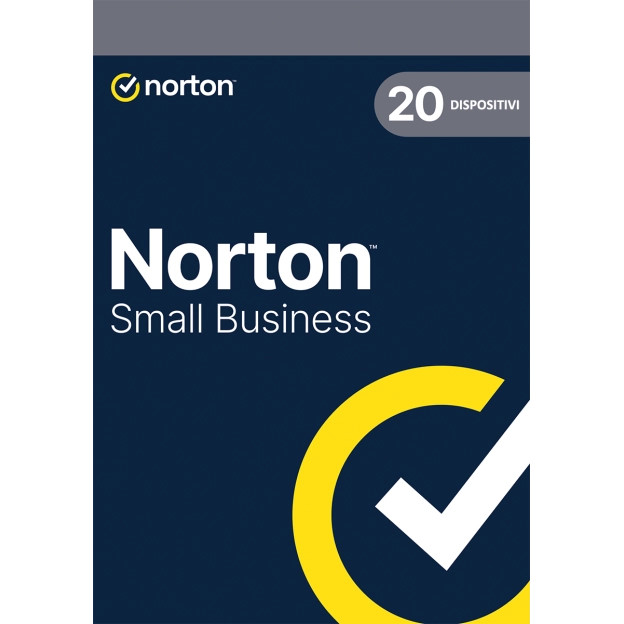 NORTON SMALL BUSINESS - 250GB IT 1 USER 20 DEVICE 12 Mesi BOX 21454845