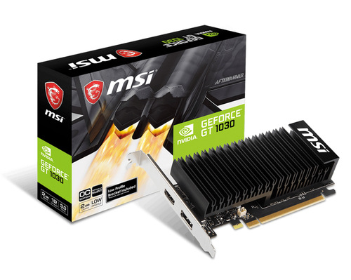 MSI VGA GEFORCE GT 1030, GT 1030 2GHD4 LP OC, 2GB GDDR4, DP/HDMI GT 1030 2GHD4 LP OC