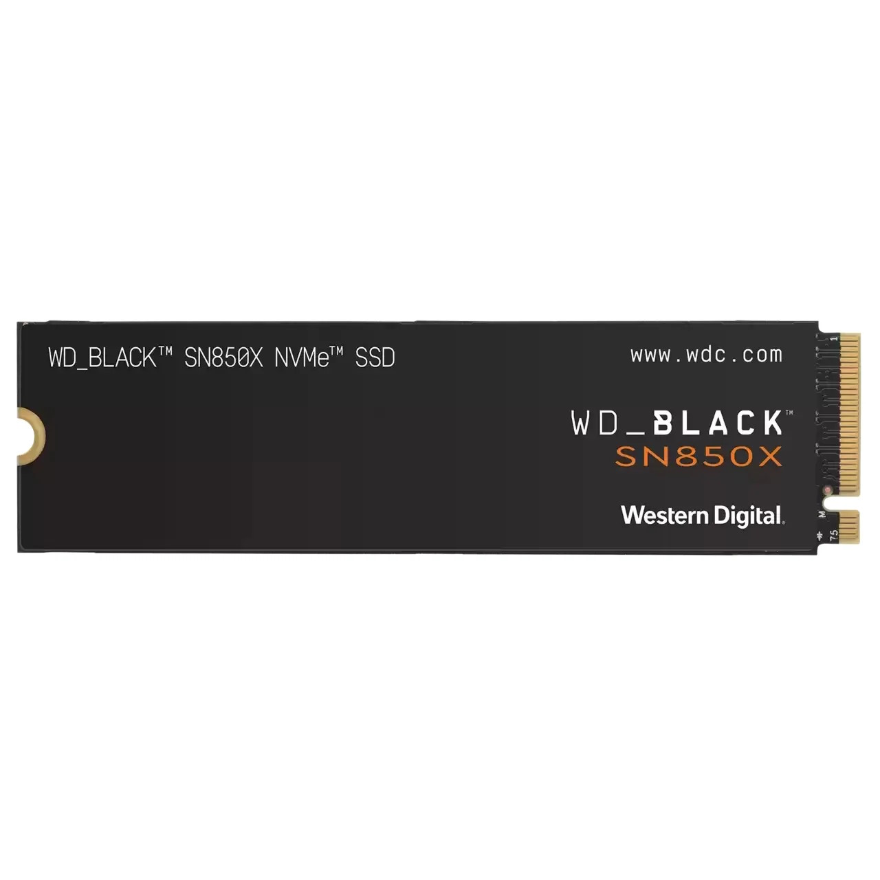 WESTERN DIGITAL SSD INTERNO BLACK SN850X 4TB NVME M.2 2280 PCIE 4.0 WDS400T2X0E