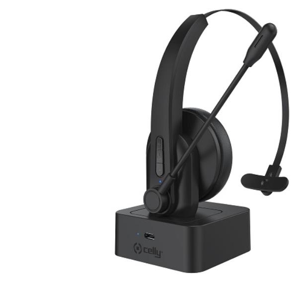 CELLY SW HEADSET WIRELESS MONO BLACK SWHEADSETMONOBK