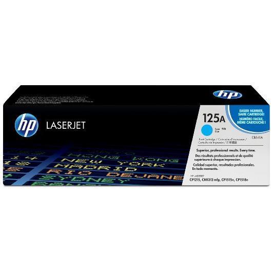 HP COLOR LASERJ CYAN PRINT CARTRIDGE CB541A