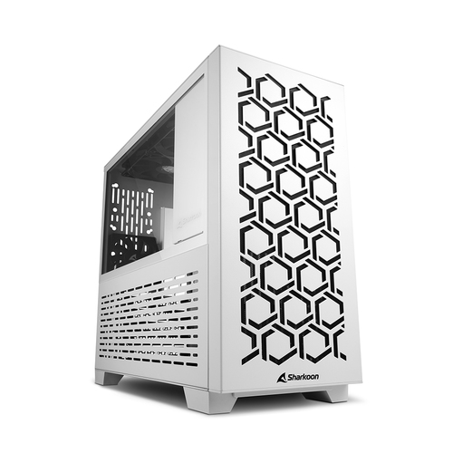 SHARKOON CASE MICRO-ATX 2XUSB 3.0, VETRO TEMPERATO, 1X80MM FAN REAR, 2X120MM FAN SUPERIOR, 1X120MM F MS-Y1000 WHITE