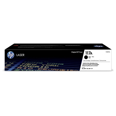 HP 117A BLACK ORIGINAL LASER TONER W2070A