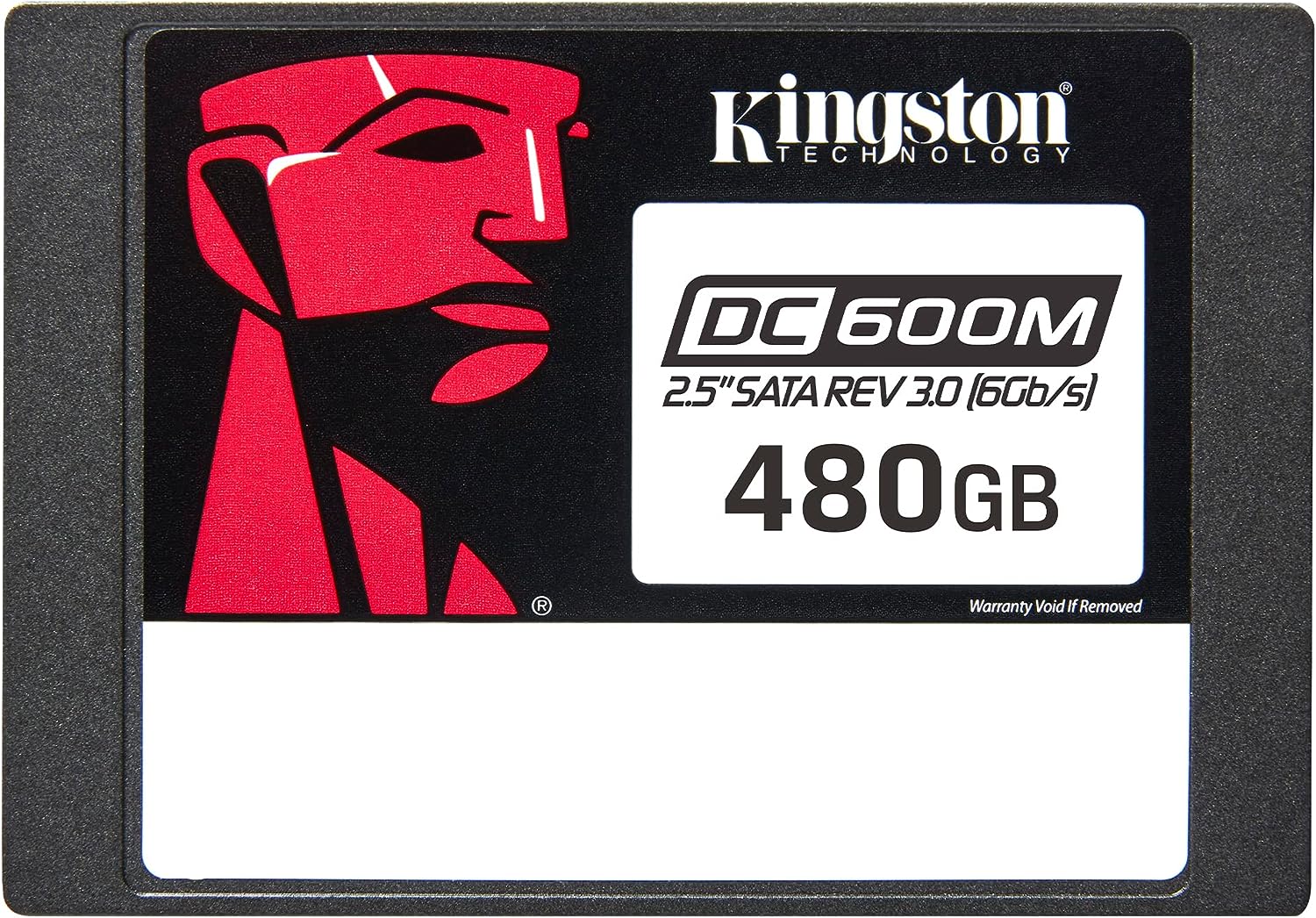 Kingston 480G DC600M (MIXED-USE) 2.5 ENTERPRISE SATA SSD SEDC600M/480G