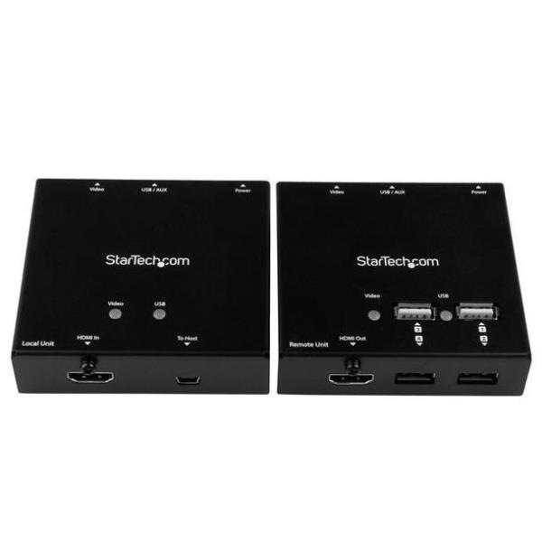 STARTECH EXTENDER HDMI VIA CAT6 4X USB 50M ST121USBHD