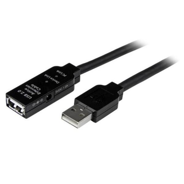 STARTECH CAVO DI ESTENSIONE ATTIVO USB 2 25M USB2AAEXT25M