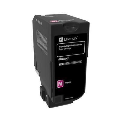 LEXMARK CS725DE CS725DTE TONER MAGENTA 12K 74C2HME