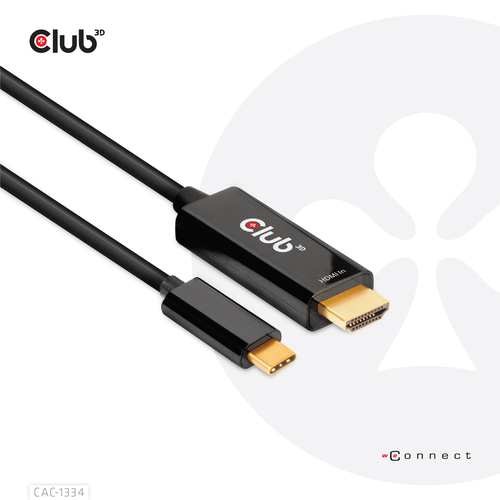 CLUB3D CAVO HDMI 2.0 TO USB C 4K 60HZ 1,8M/6FT M/M CAC-1334