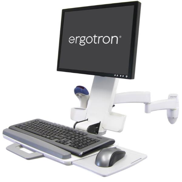 ERGOTRON 200 SERIES COMBO ARM (WHITE) 45-230-216