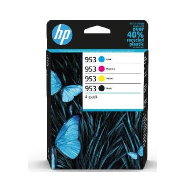 HP 953 CMYK ORIGINAL INK4-PACK 6ZC69AE