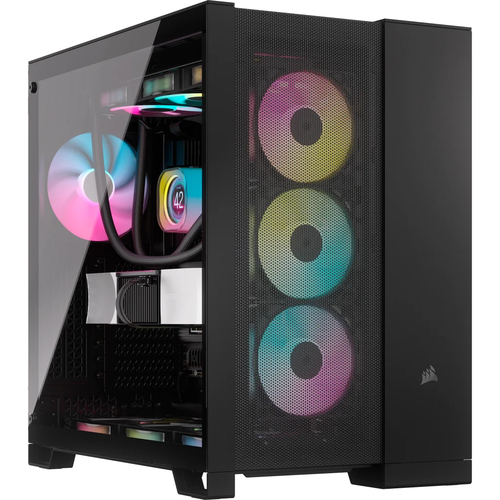 CORSAIR CASE 6500D AIRFLOW TEMPERED GLASS MID-TOWER, BLACK CC-9011259-WW